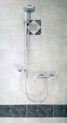neue Technologie: Die moderne Dusch-Armatur
